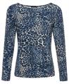 Giulia e Tu Shirt mit Allover-Pantherdruck