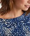 Giulia e Tu Shirt mit Allover-Pantherdruck