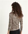 Giulia e Tu Shirt mit Allover-Pantherdruck