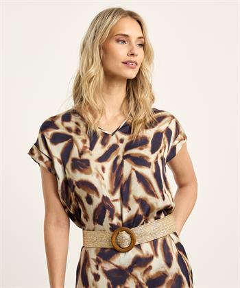 Giulia e Tu silky blouse blad