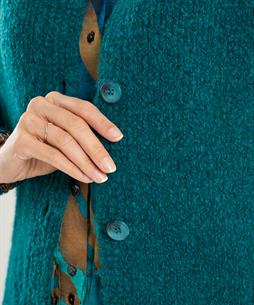 Giulia e Tu Strickjacke aus Wollmischung mit Knöpfen