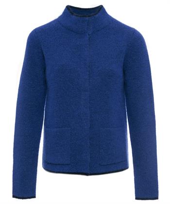 Giulia e Tu Strickjacke mit Druckknöpfen Wollmischung