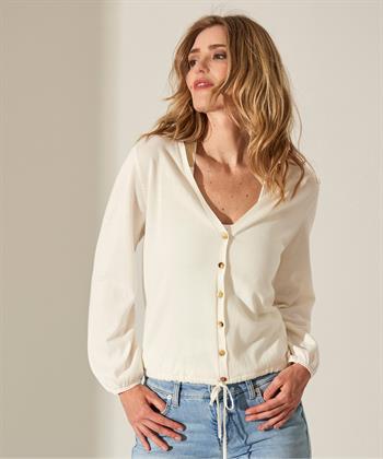 Giulia e Tu Strickjacke mit Kordelzug