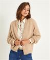 Giulia e Tu swagger Strickjacke kurz Alpaka Mischung