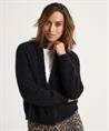 Giulia e Tu swagger Strickjacke kurz Alpaka Mischung