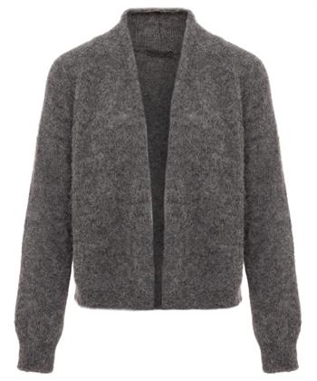 Giulia e Tu swagger Strickjacke kurz Alpaka Mischung