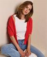 Giulia e Tu swagger Strickjacke kurzarm