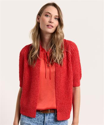 Giulia e Tu swagger Strickjacke kurzarm