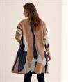 Giulia e Tu Swagger Strickjacke Mohair-Mischung Jacquard