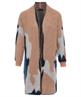 Giulia e Tu Swagger Strickjacke Mohair-Mischung Jacquard