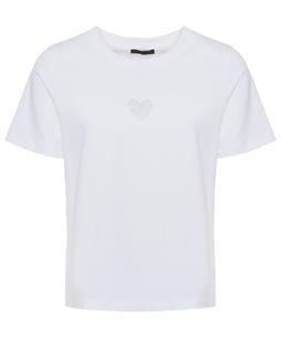 Giulia e Tu T-Shirt Strass Herz