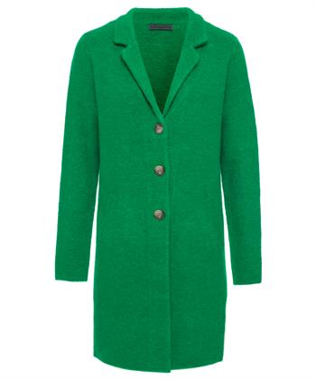 Giulia e Tu Wollmischung Blazer Strickjacke lang