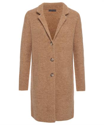 Giulia e Tu Wollmischung Blazer Strickjacke lang