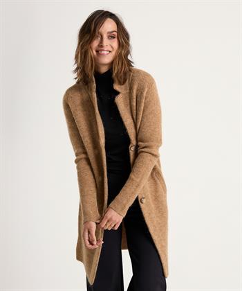 Giulia e Tu Wollmischung Blazer Strickjacke lang