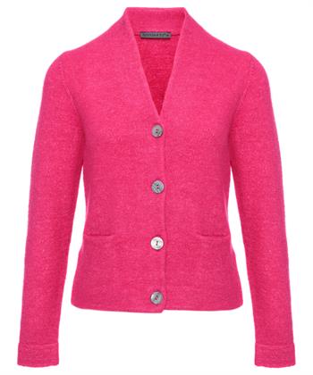 Giulia e Tu Wollmischung Blazer Strickjacke Tulp