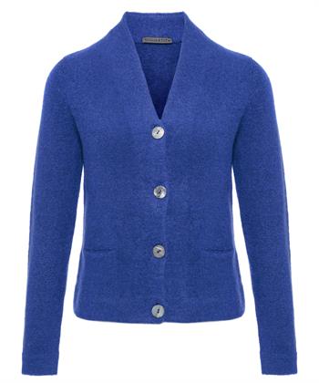 Giulia e Tu Wollmischung Blazer Strickjacke Tulp