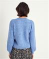 Giulia e Tu Wollmischung Strickjacke gerippt