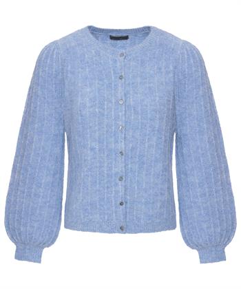 Giulia e Tu Wollmischung Strickjacke gerippt