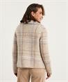 Giulia e Tu Wollmischung Strickjacke Karo