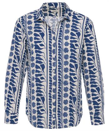 Hartford-Bluse aus Leinenmischung Corazon
