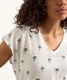 Hartford Leinen Shirt Palmen