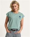 Hartford T-Shirt Cap Sleeve Print