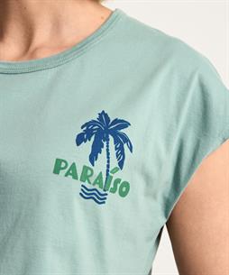Hartford T-Shirt Cap Sleeve Print