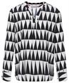 Herzen's Angelegenheit Seidenbluse Graphic Print