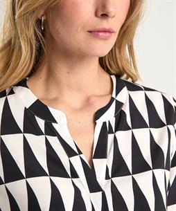 Herzen's Angelegenheit Seidenbluse Graphic Print