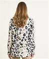 Herzen's Angelegenheit Seidenbluse Pantherdruck