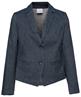 Japan TKY Blazer Leinenmischung aus Denim Yua