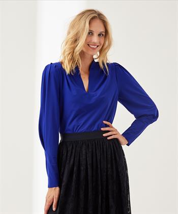 Japan TKY Bluse Reise Stoff Schulterpolsterung Cyara