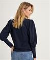 Japan TKY Bluse Travelstoff mit Puffärmel Cyara