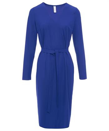 Japan TKY Kleid V-Ausschnitt Reisestoff Nyka