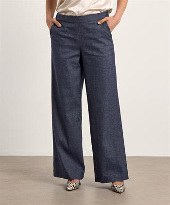Japan TKY Leinenmischung Denim-Hose Rawy