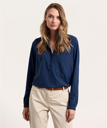 Japan TKY Polobluse Travelstoff Kaemi
