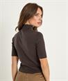 Japan TKY Rollkragenpullover kurzarm Torak