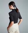 Japan TKY Rollkragenpullover Kurzarm Torak
