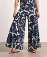 Japan TKY weites Bein Travelstoff Hose Batik Kuzi