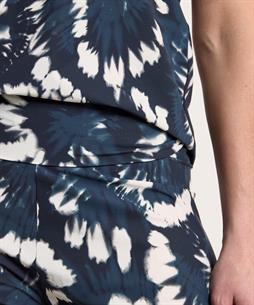 Japan TKY weites Bein Travelstoff Hose Batik Kuzi