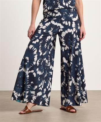 Japan TKY weites Bein Travelstoff Hose Batik Kuzi