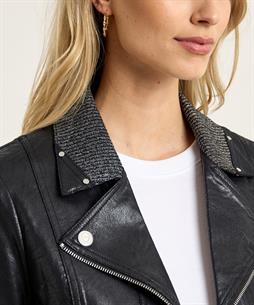 Joseph Ribkoff Bikerjacke veganem Leder