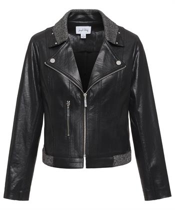 Joseph Ribkoff Bikerjacke veganem Leder