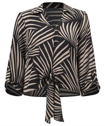 Joseph Ribkoff Bluse mit Knopfblattdruck