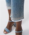 Joseph Ribkoff gerade Jeans mit Strassbesatz