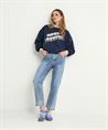 Joseph Ribkoff gerade Jeans mit Strassbesatz