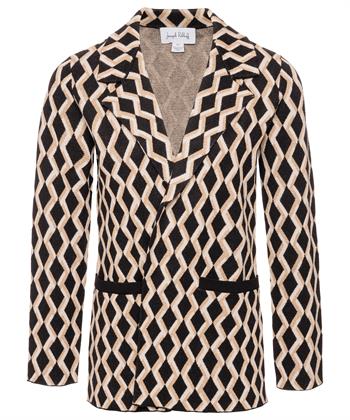 Joseph Ribkoff Jacquard-Blazer Lurex Retro