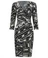 Joseph Ribkoff Kleid Grafikdruck