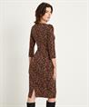 Joseph Ribkoff Kleid mit Panther-Print und Schleifen-Detail