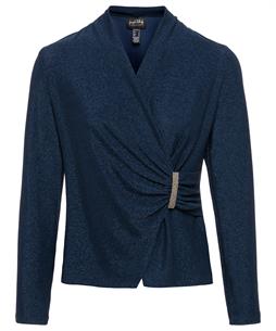 Joseph RIbkoff Lurex Top Strassschnalle